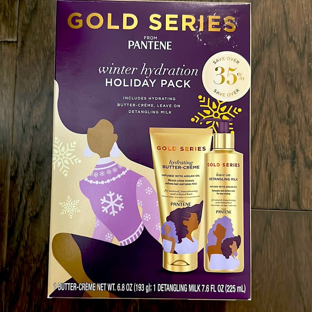 Golden Series From Pantene Winter Hydration Holiday Pack-of 2